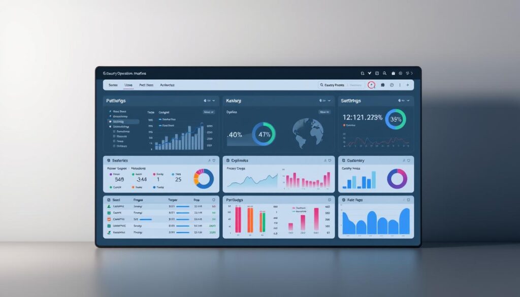 security operations scaling dashboard
